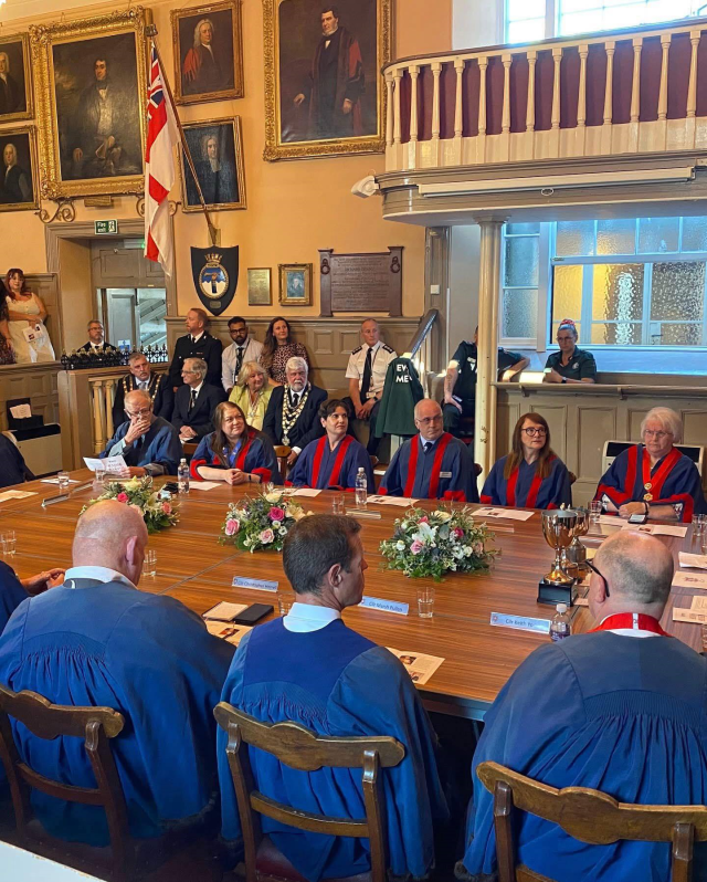Mayor attends Barnstaple Mayor Maker Ceremony