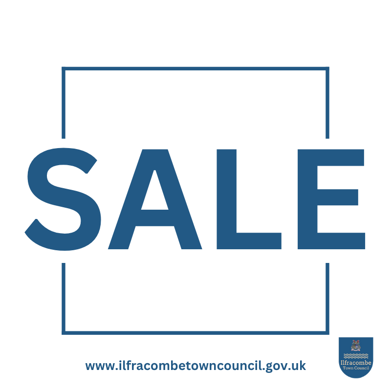 Text SALE on white background